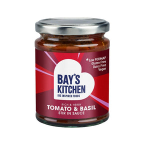 Tomato & Basil Stir-in Sauce Low FODMAP Vegan 260g - Greenlands Health Store