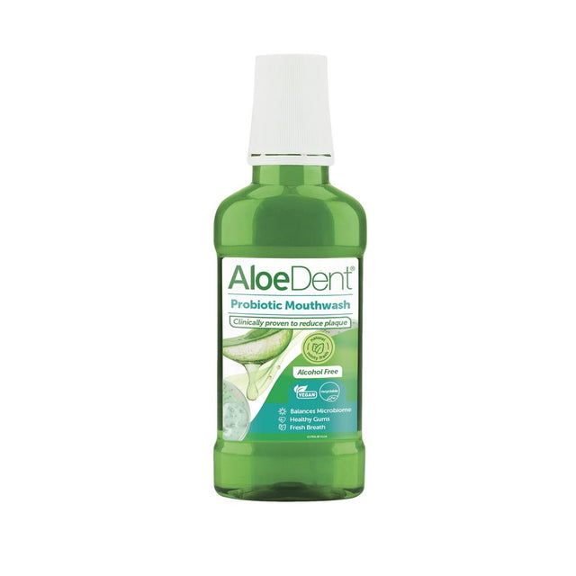 Aloe Dent Probiotic Mouthwash Alcohol Free 250ml - Greenlands Health Store