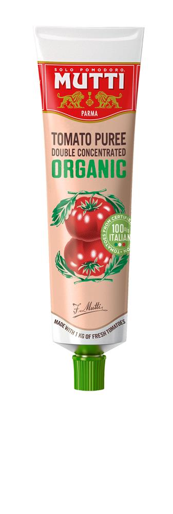 Mutti Organic Tomato Puree Tube 185g - Greenlands Health Store