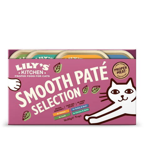Cat Smooth Pate Multipack (8x85g) Pack - Greenlands Health Store