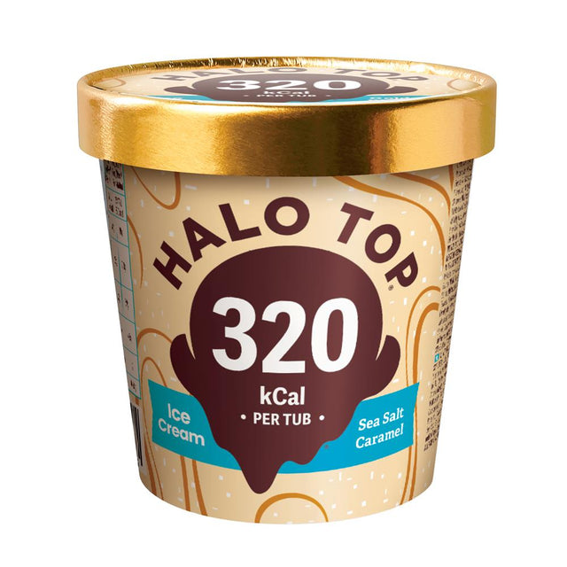 Halo Top Sea Salt Caramel 460ml - Greenlands Health Store