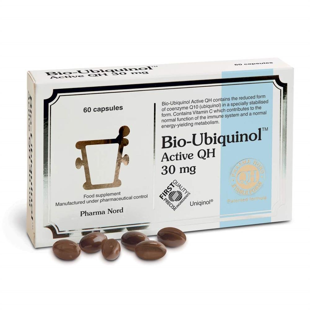 Bio - Ubiquinol Active QH 30mg - 60 caps - Greenlands Health Store