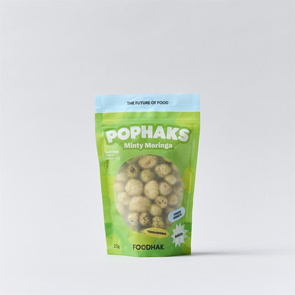 Minty Moringa Pophaks 25g - Greenlands Health Store