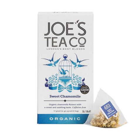 Sweet Chamomile - 15 biodegradable pyramid bags - Greenlands Health Store