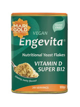 Marigold Super Engevita Vit D B12 Yeast Flakes Green - Greenlands Health Store