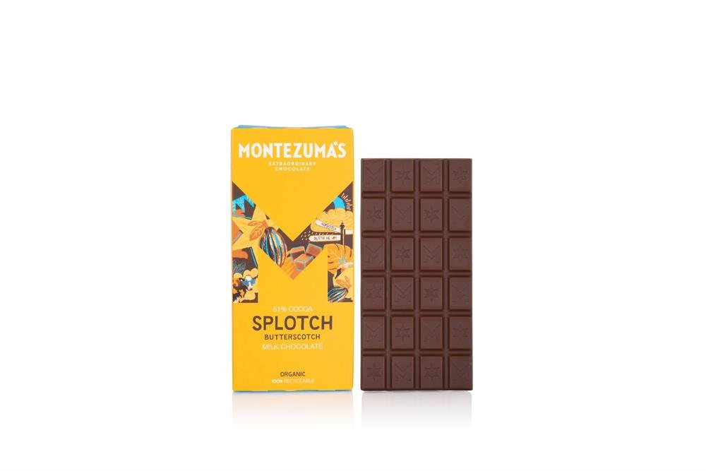Splotch Organic 54% Milk Chocolate with Butterscotch 90g - Greenlands Health Store