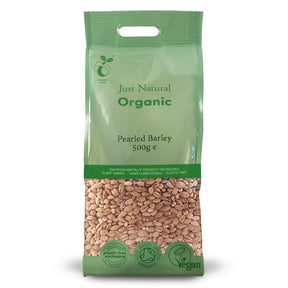 Organic Pearled Barley 500g - Greenlands Health Store