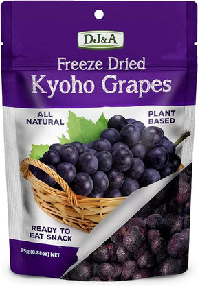 DJ & A Freeze Dried Kyoho Grapes 25g - Greenlands Health Store