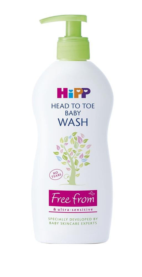 HiPP Head to Toe Baby Wash 400ml - Greenlands Health Store