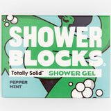 Shower Blocks Totally Shower Gel in Pepper Mint fragrance 100g - Greenlands Health Store