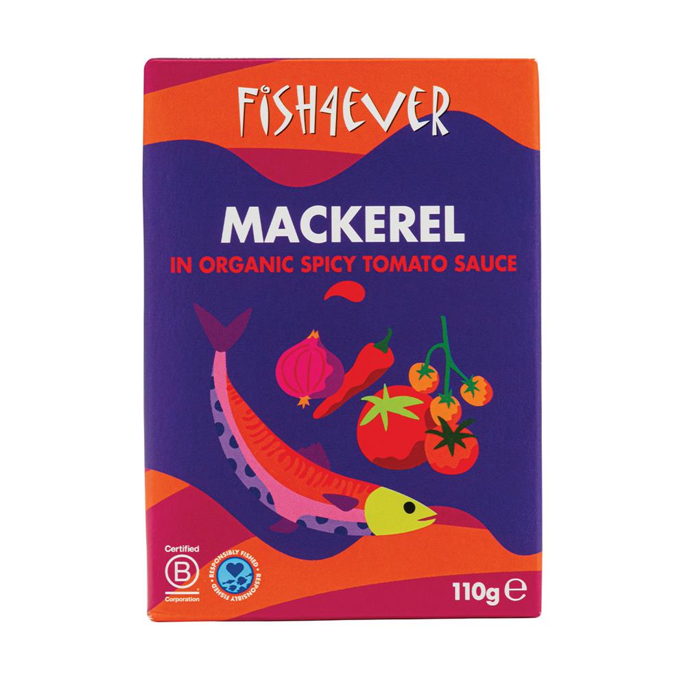 Mackerel Fillets in Spicy Tomato Sauce 110g - Greenlands Health Store