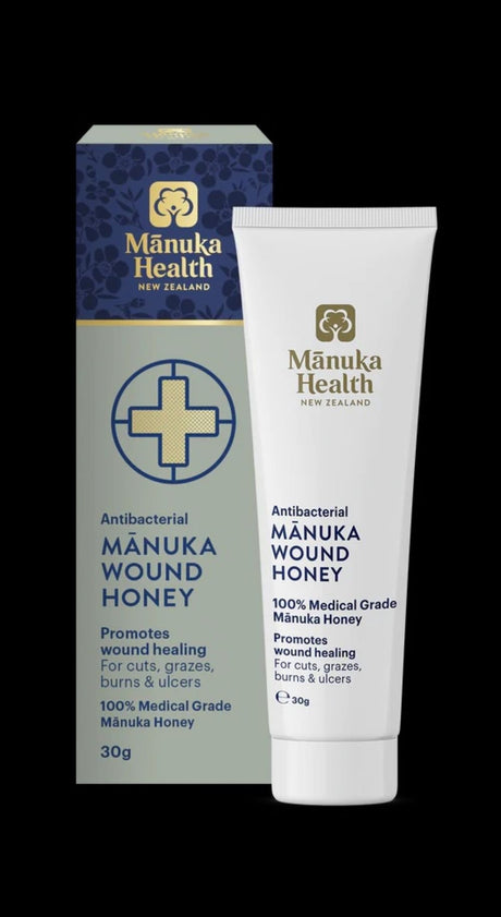 Manuka Antibacterial Wound Care Honey - 30g Tube - Greenlands Health Store