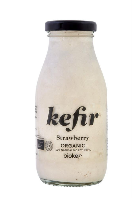Organic Strawberry Kefir 250ml - Greenlands Health Store