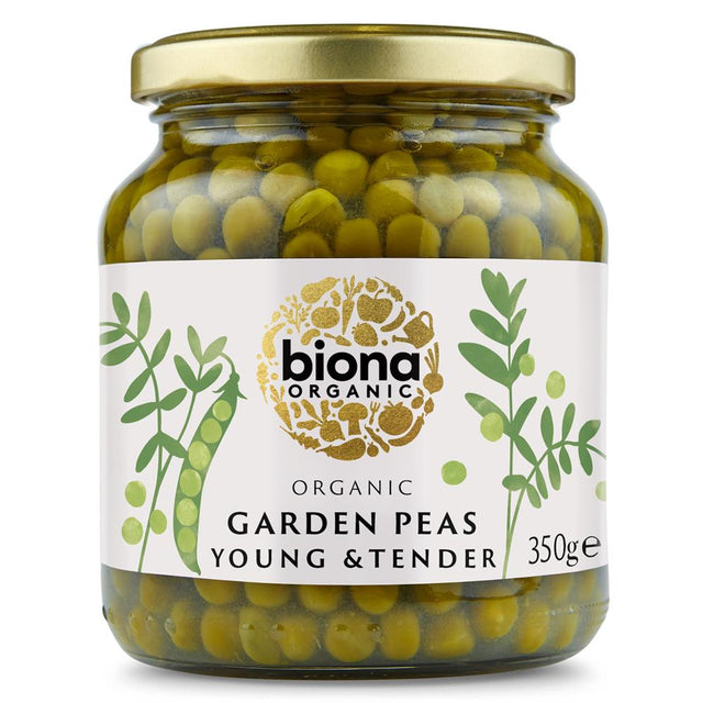 Biona Organic Garden Pea Young & Tender 350g - Greenlands Health Store