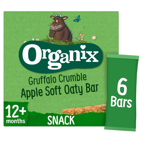Organix Gruffalo Crumble Oaty Bars (6 x 23g) - Greenlands Health Store