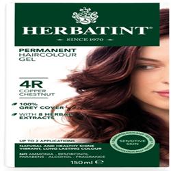 Copper Chestnut Ammonia Free hair Colour 4R 150ml - Greenlands Health Store