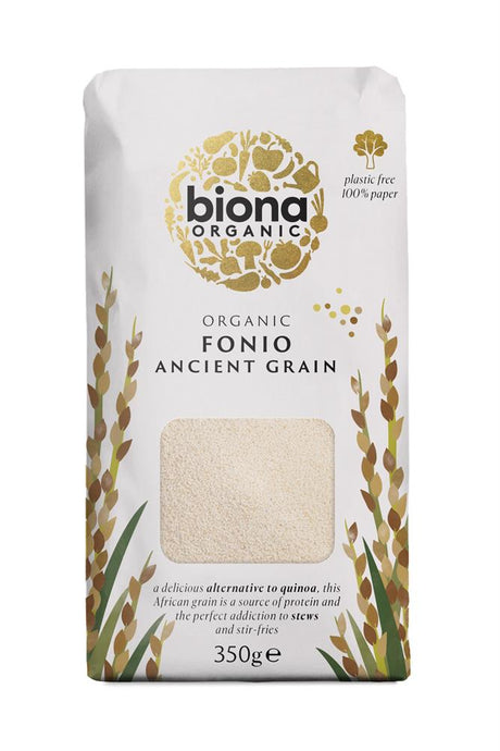 Organic Fonio 350g - Greenlands Health Store
