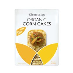 Organic Puffed Corncakes 130g - Greenlands Health Store