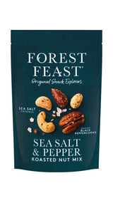 Forest Feast Sea Salt & Black Peppercorn Roasted Nut Mix 120g - Greenlands Health Store