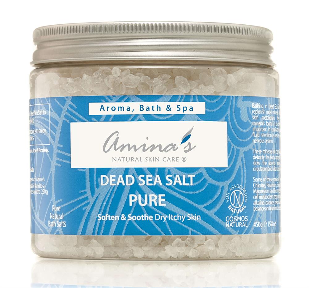 Pure Natural Bath Dead Sea Salts 450g - Greenlands Health Store