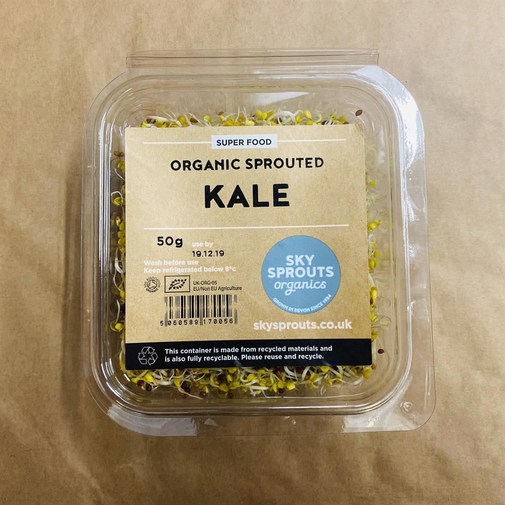 Organic Sprouted Kale 50g - Greenlands Health Store