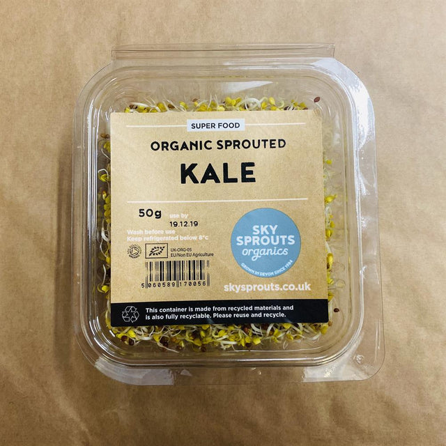 Organic Sprouted Kale 50g - Greenlands Health Store