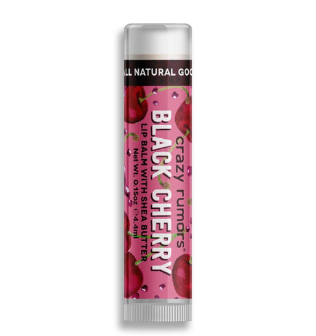 Black Cherry Flavoured Vegan Lip Balm 100% natural 4g - Greenlands Health Store