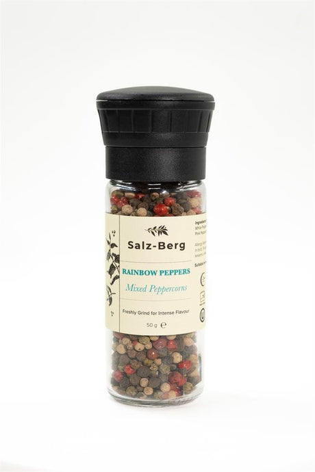 Salz - Berg Rainbow Peppers Grinder 5 - Mixed Peppercorns 50g - Greenlands Health Store