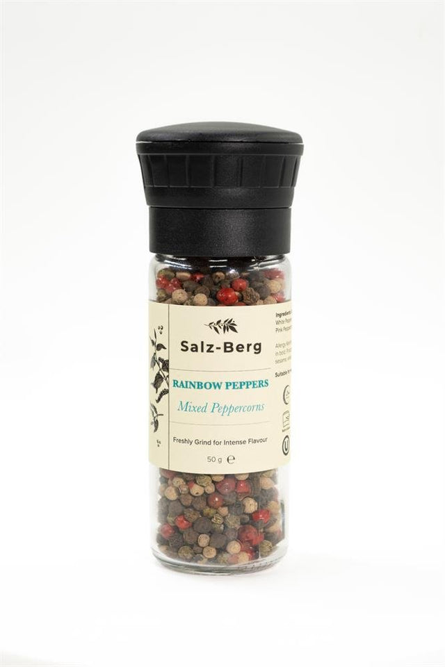 Salz - Berg Rainbow Peppers Grinder 5 - Mixed Peppercorns 50g - Greenlands Health Store