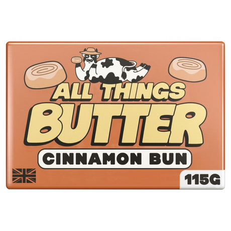 All Things Butter Cinnamon Bun Butter 115g - Greenlands Health Store