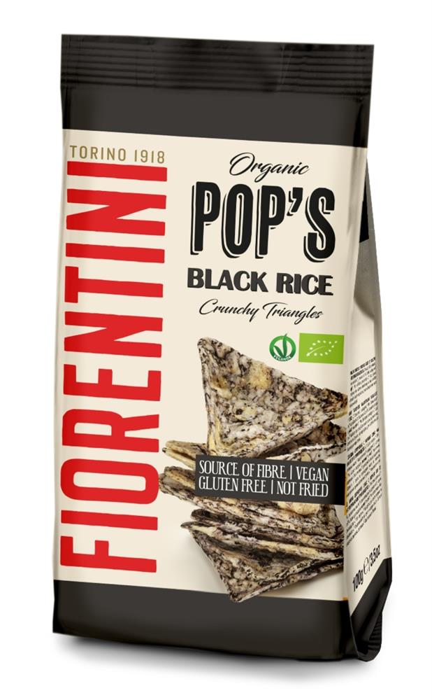 Organic POPS Black Rice Crisp 80g - Greenlands Health Store