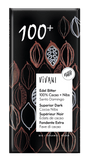 Dark 100+ Chocolate with Cocoa Nibs Vegan Organic 80g - Greenlands Health Store