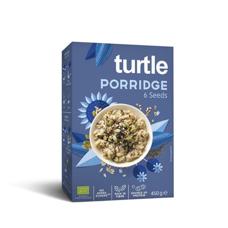 Turtle Organic Porridge 6 Seeds 450g - Greenlands Health Store