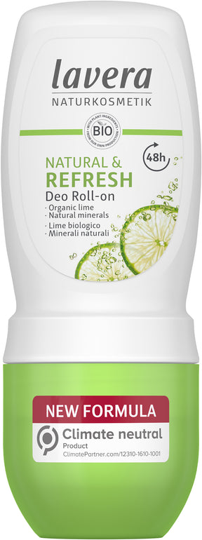 Natural & Refresh Deodorant Roll On 50ml - Greenlands Health Store