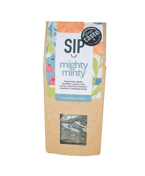 Sip and Smile Mighty Minty 15 Pyramid Tea Bags - Greenlands Health Store