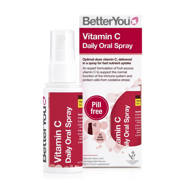 BetterYou Vitamin C Daily Oral Spray 50ml - Greenlands Health Store