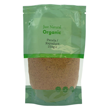 Organic Panela/Rapadura Unrefined Cane Sugar 250g - Greenlands Health Store
