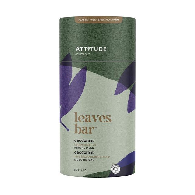 Deodorant Leaves Bar - Herbal Musk 85g - Greenlands Health Store