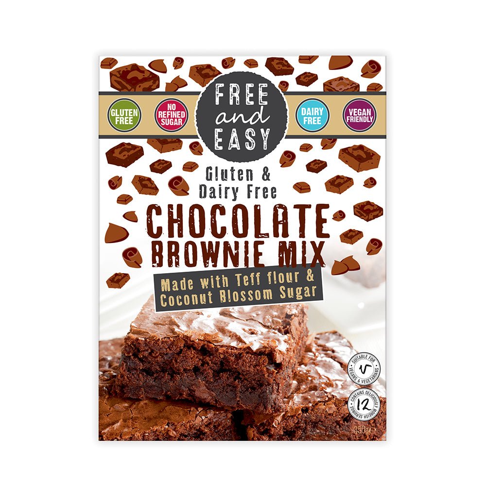 Gluten and Dairy Free Chocolate Brownie Mix 350g - Greenlands Health Store
