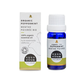 Organic Peppermint Essential Oil 10ml - Greenlands Health Store