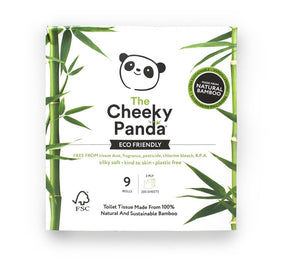 100% Bamboo Toilet Tissue 9 Pack - Greenlands Health Store