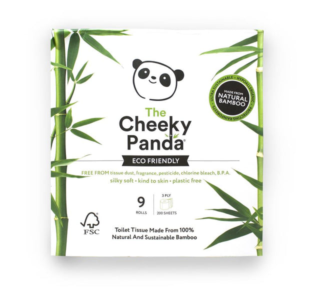 100% Bamboo Toilet Tissue 9 Pack - Greenlands Health Store