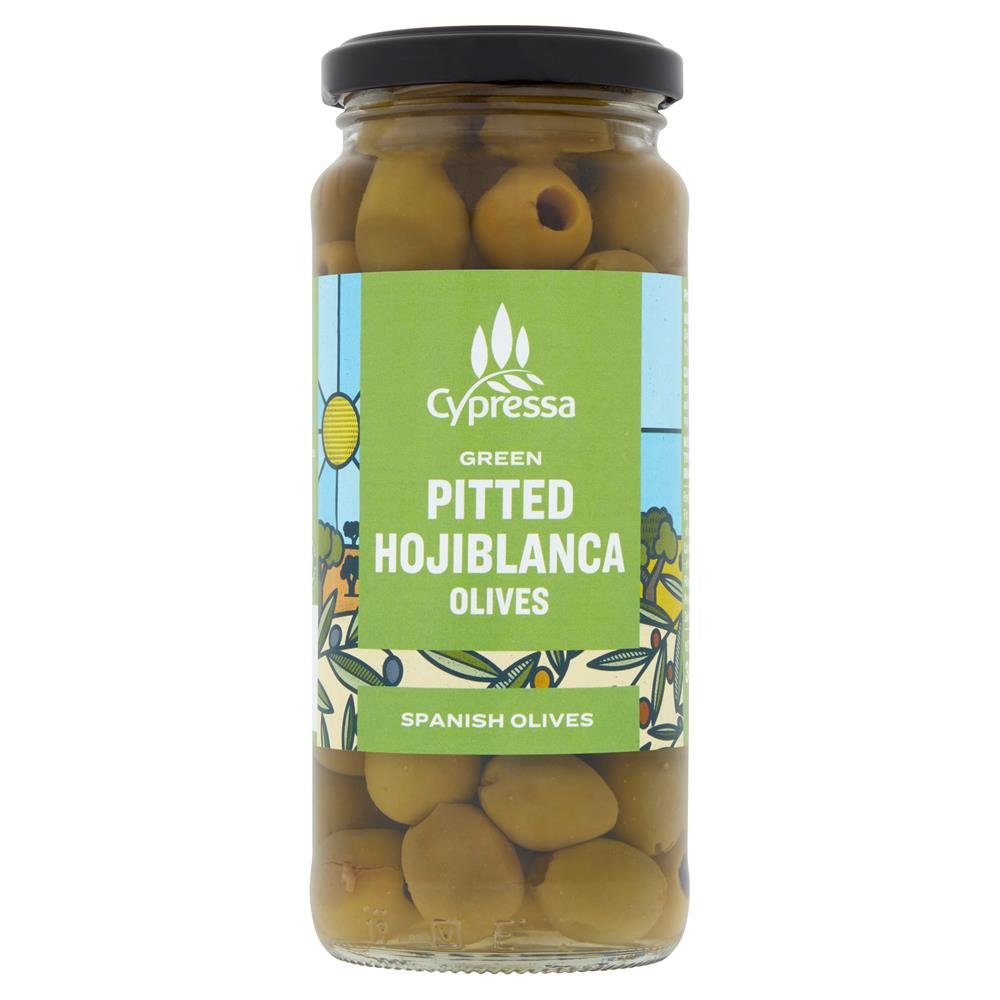 Cypressa Pitted Green Olives 340g - Greenlands Health Store