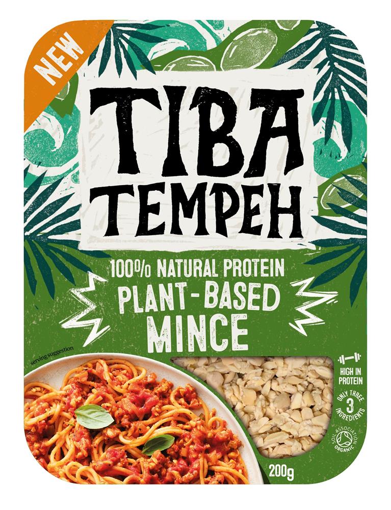 Tiba Tempeh Organic Plant - Based Mince 200g - Greenlands Health Store