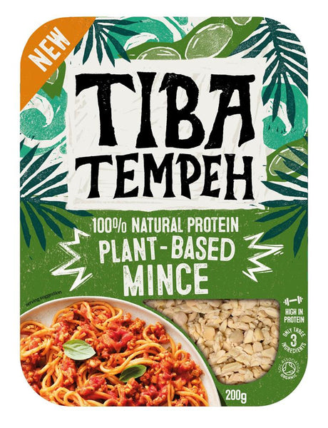 Tiba Tempeh Organic Plant - Based Mince 200g - Greenlands Health Store