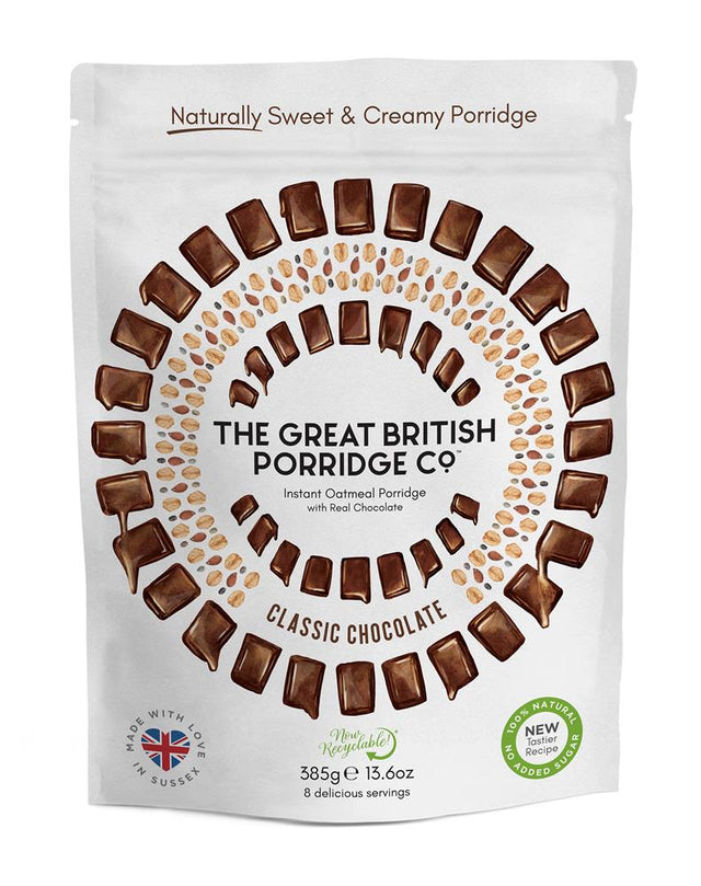 Classic Chocolate Porridge 385g - Greenlands Health Store