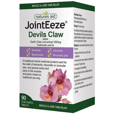 JointEeze - Devil's Claw Root Extract 300mg 90 Tablets - Greenlands Health Store