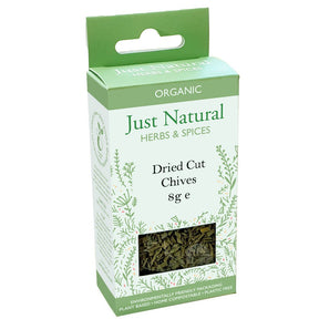 Organic Dried Cut Chives (Box) 8g - Greenlands Health Store