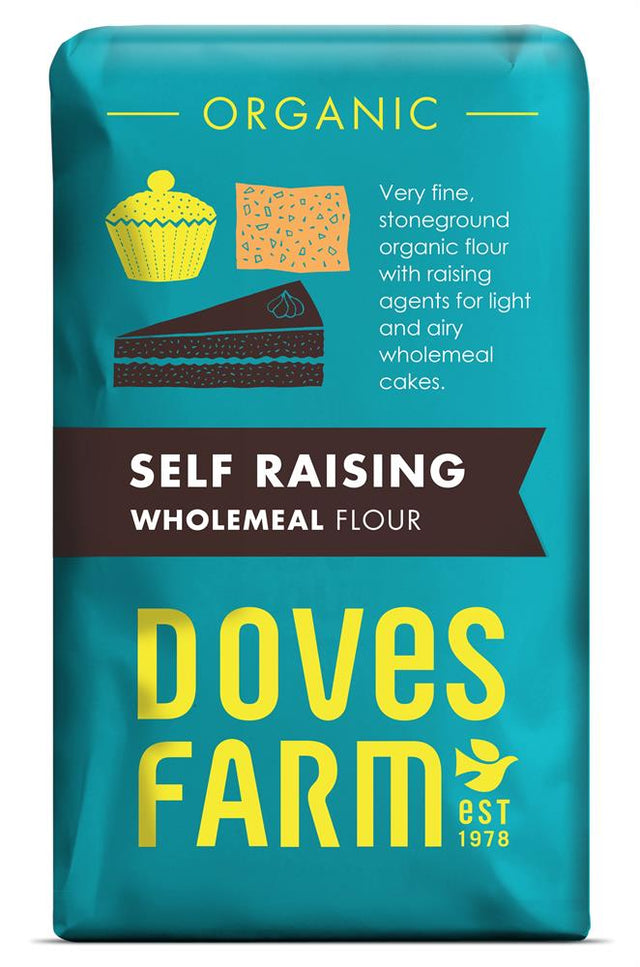 Organic Self Raising Wholemeal Flour 1kg - Greenlands Health Store