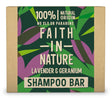 Faith in Nature Shampoo Bar Lavender & Geranium 85gm - Greenlands Health Store